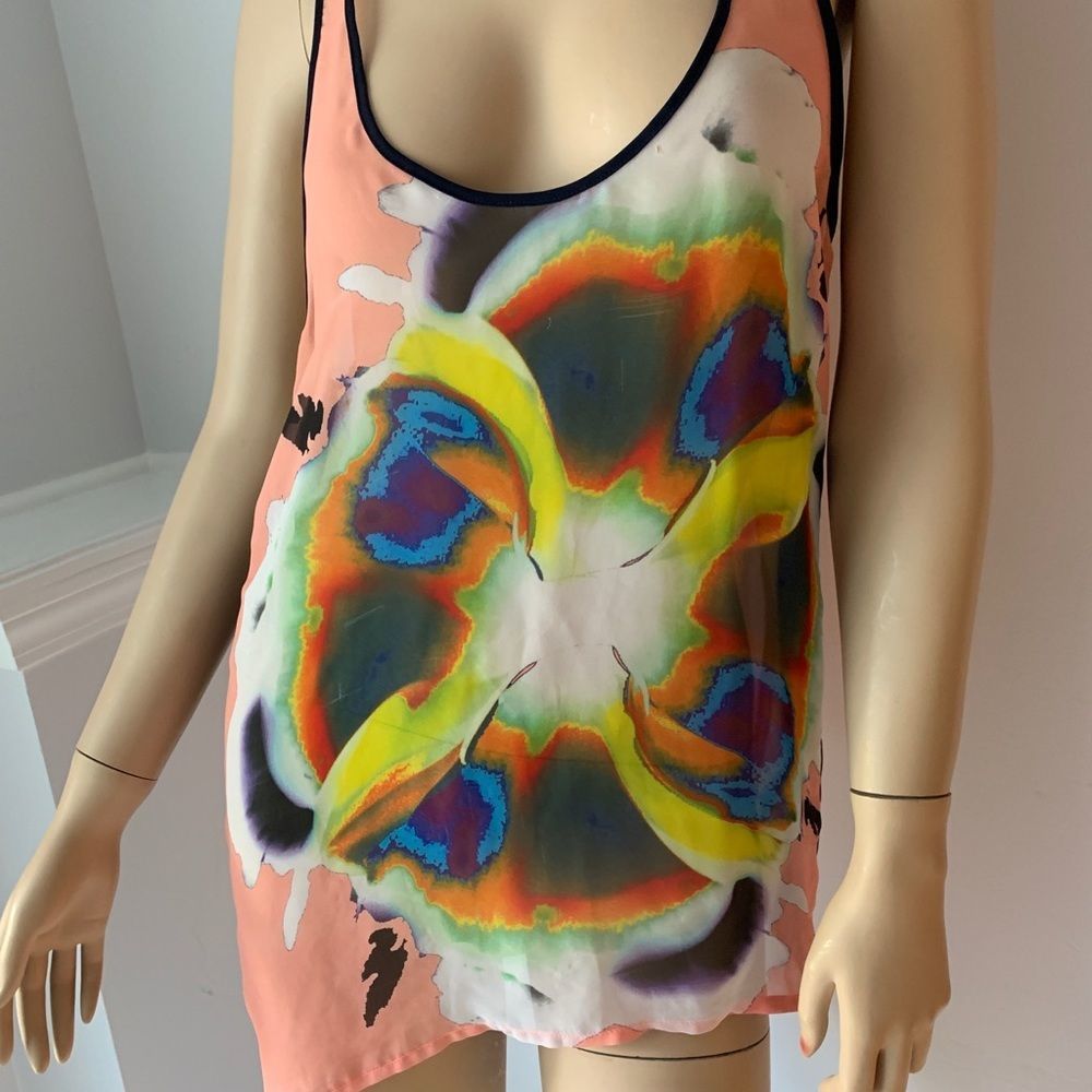 New Anthropologie Sheer Top by Dream Daily Womens - Picture 6 of 8